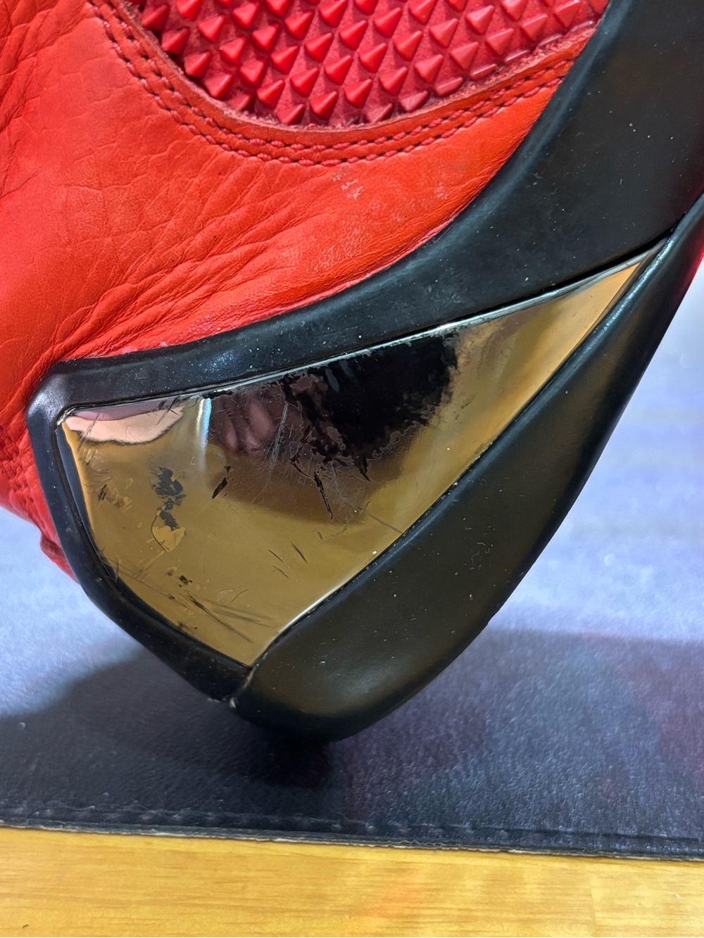 NIKE KOBE 9 KRM EXT HIGH RED MAMBA SNEAKERS. - Picture 9 of 16